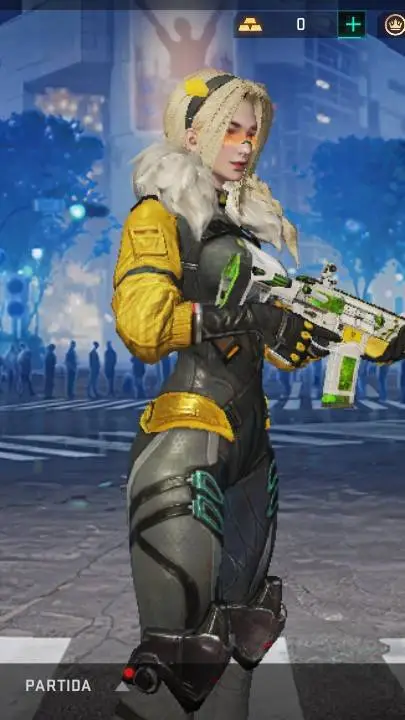 ai character: Blood Strike Nuevo background