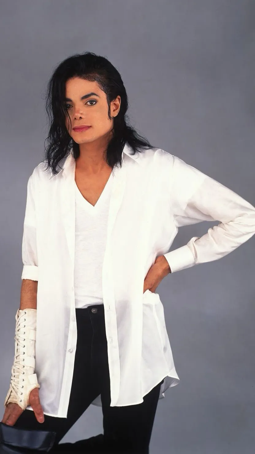 ai character: Michael Jackson  background