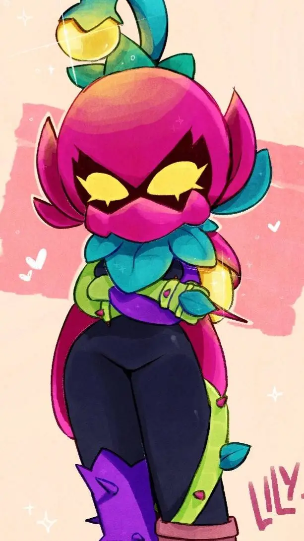 ai character: Lily background