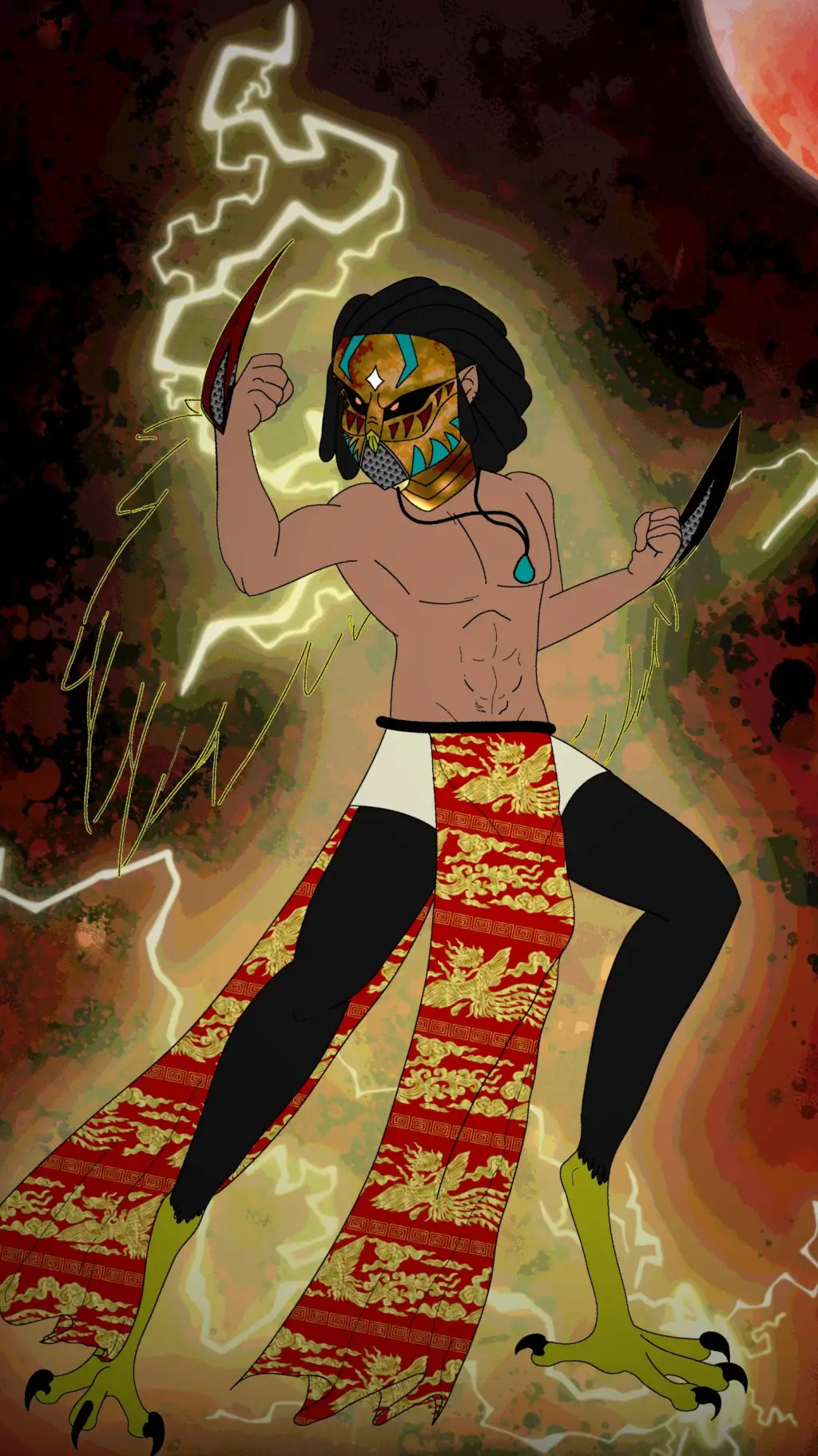 ai character: Kairos background