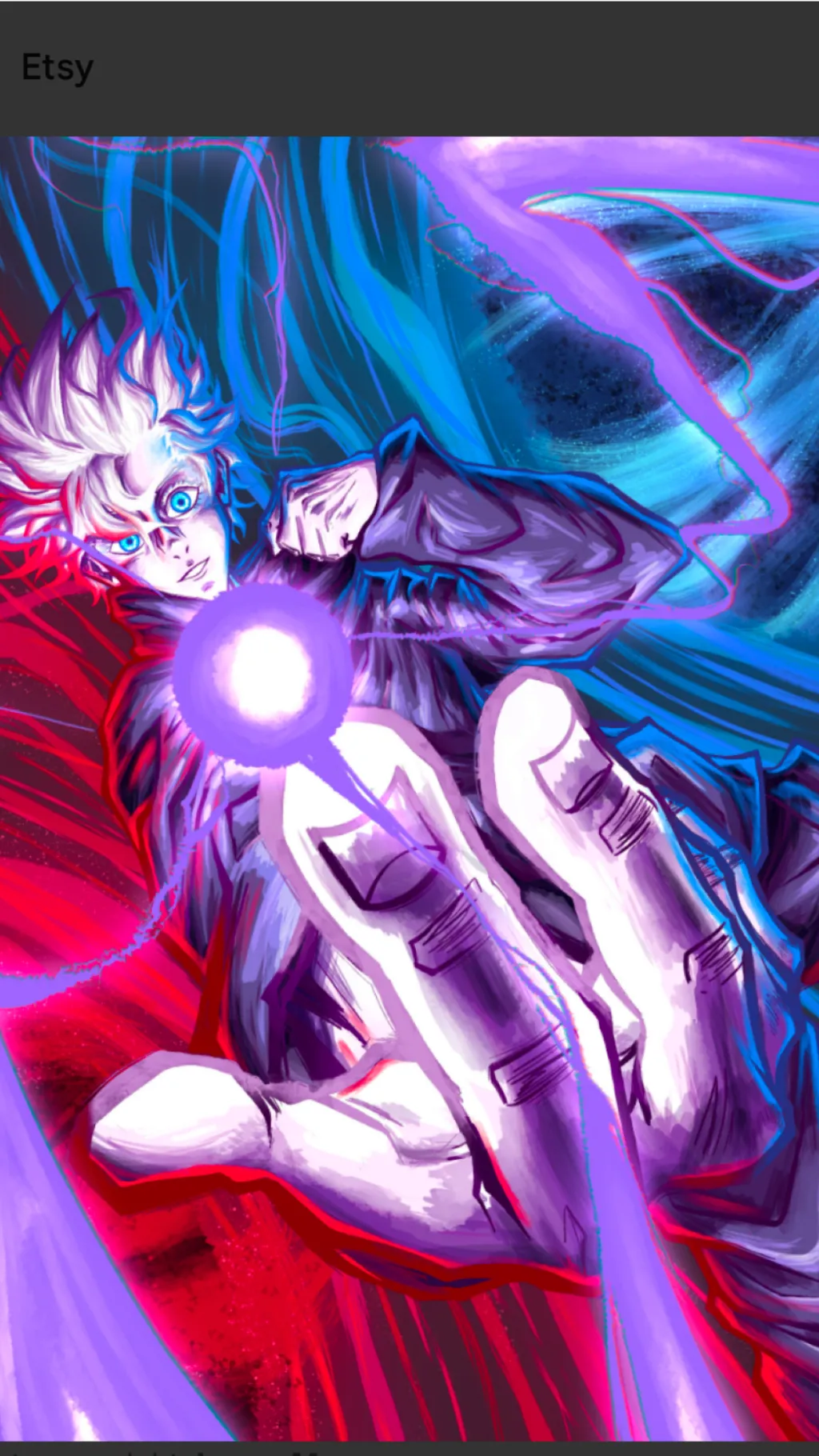 ai character: Gojo background
