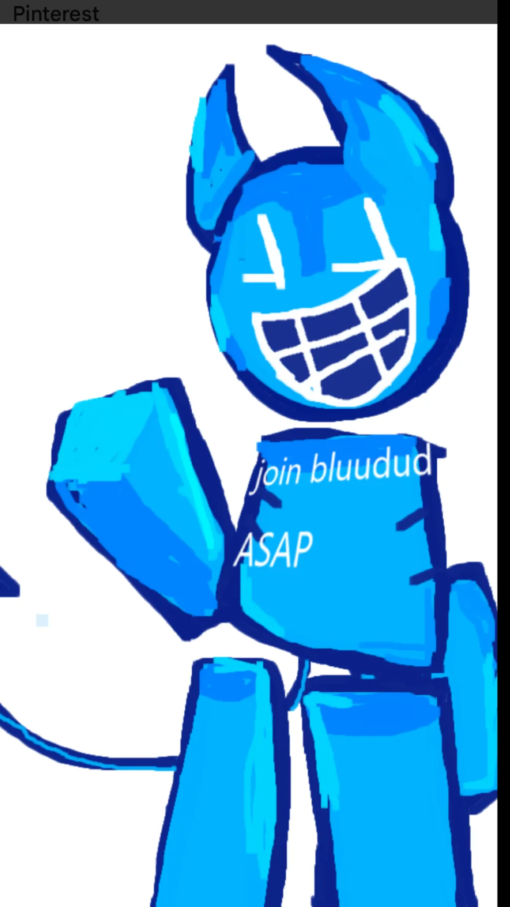 ai character: Bluudud  background