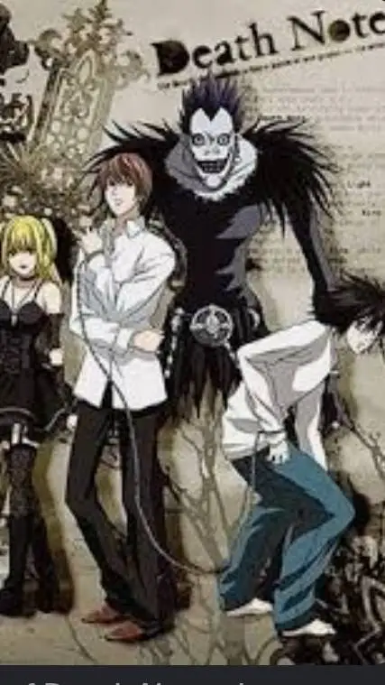 ai character: Death note📓 background