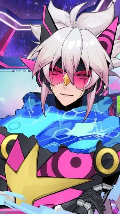 ai character: cy yu (vtuber) background