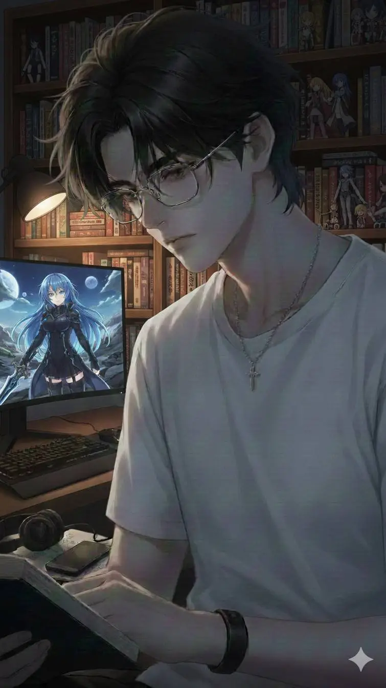 ai character: Ren  background