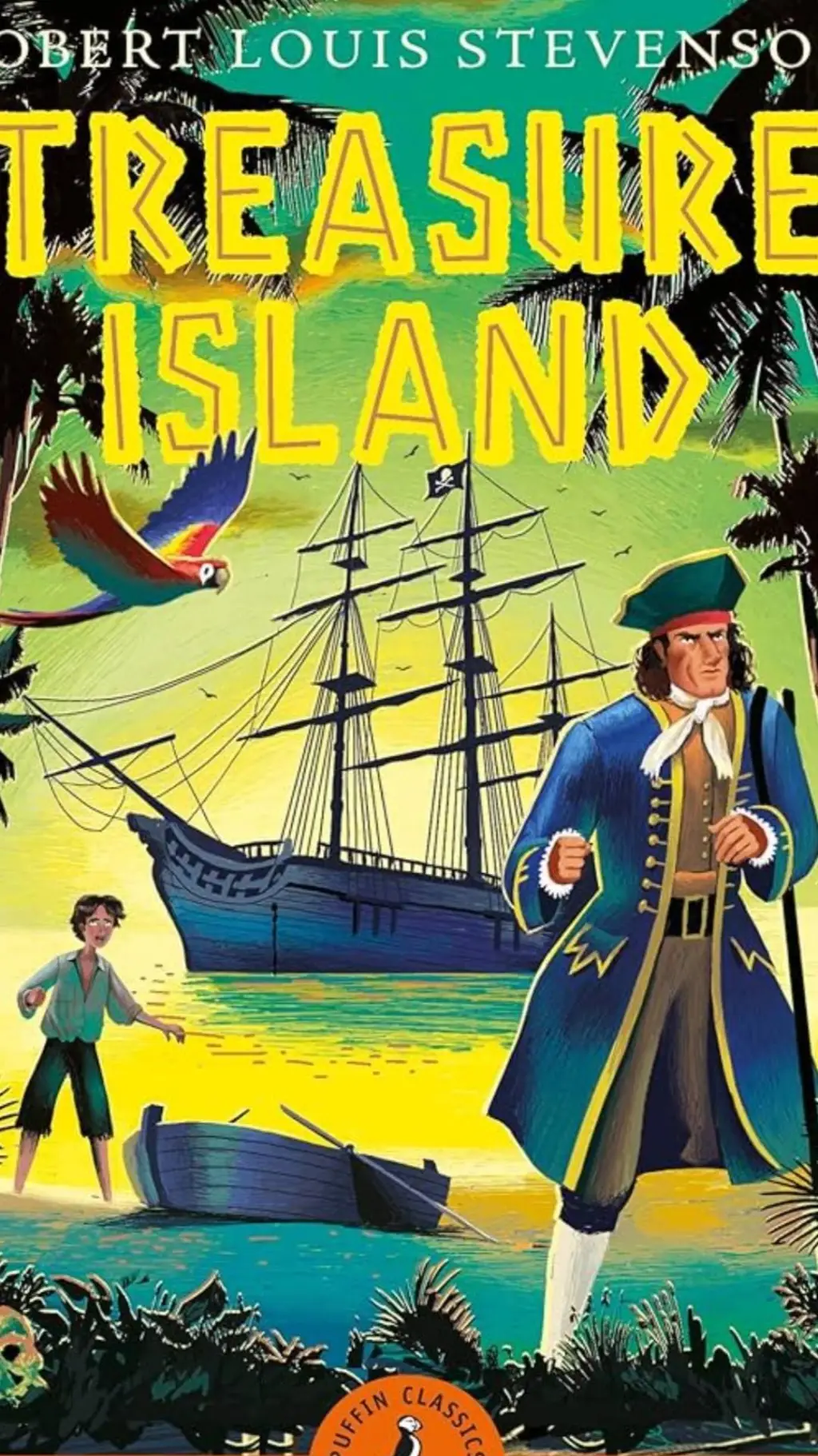 ai character: Treasure Island background