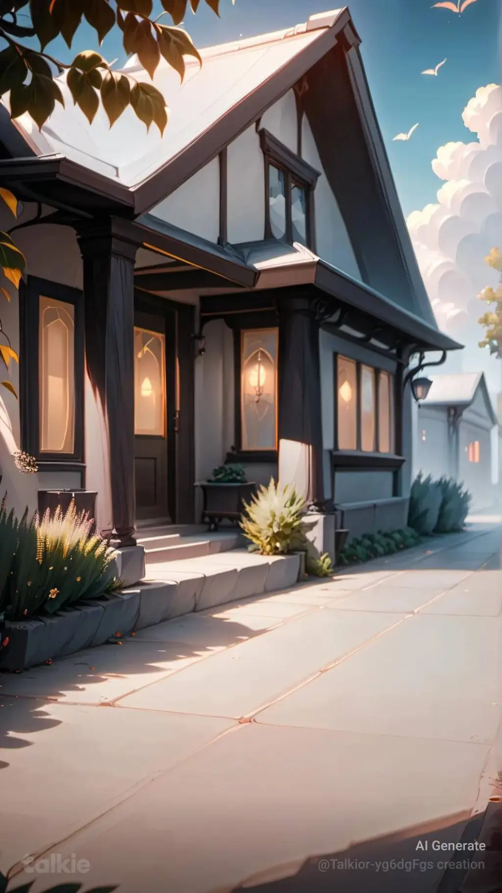 ai character: House Party background