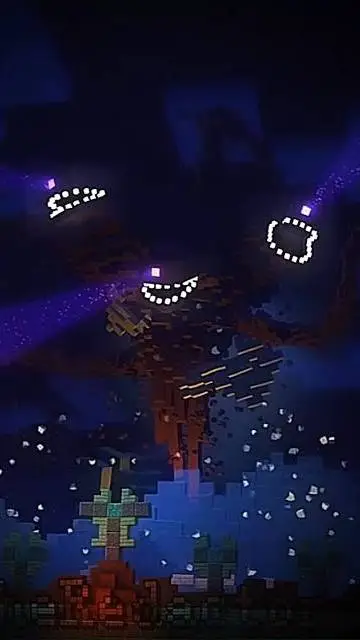 ai character: -+ WITHER STORM +- background