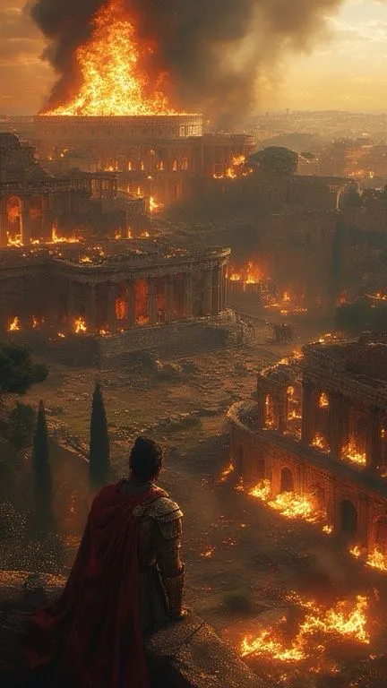 ai character: Nerone background