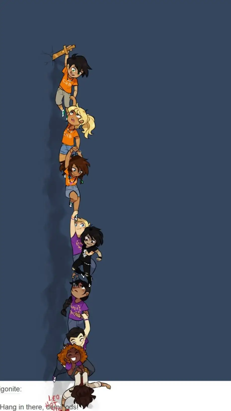 ai character: Pjo background