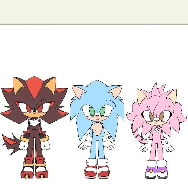 chat with ai character: Sonic and Shadow