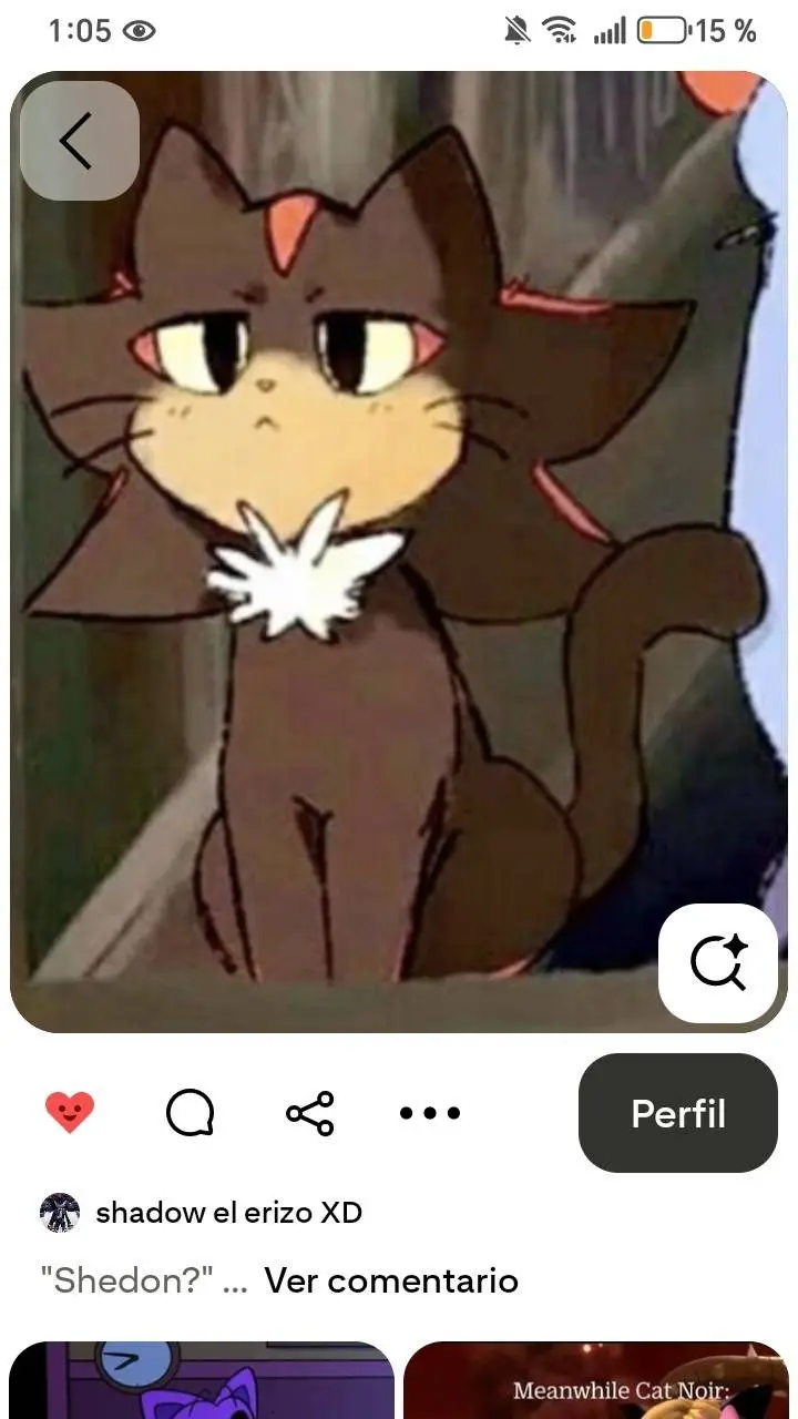 ai character: Cat Shadow background