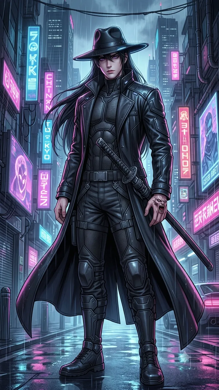 ai character: Vampire Hunter D background
