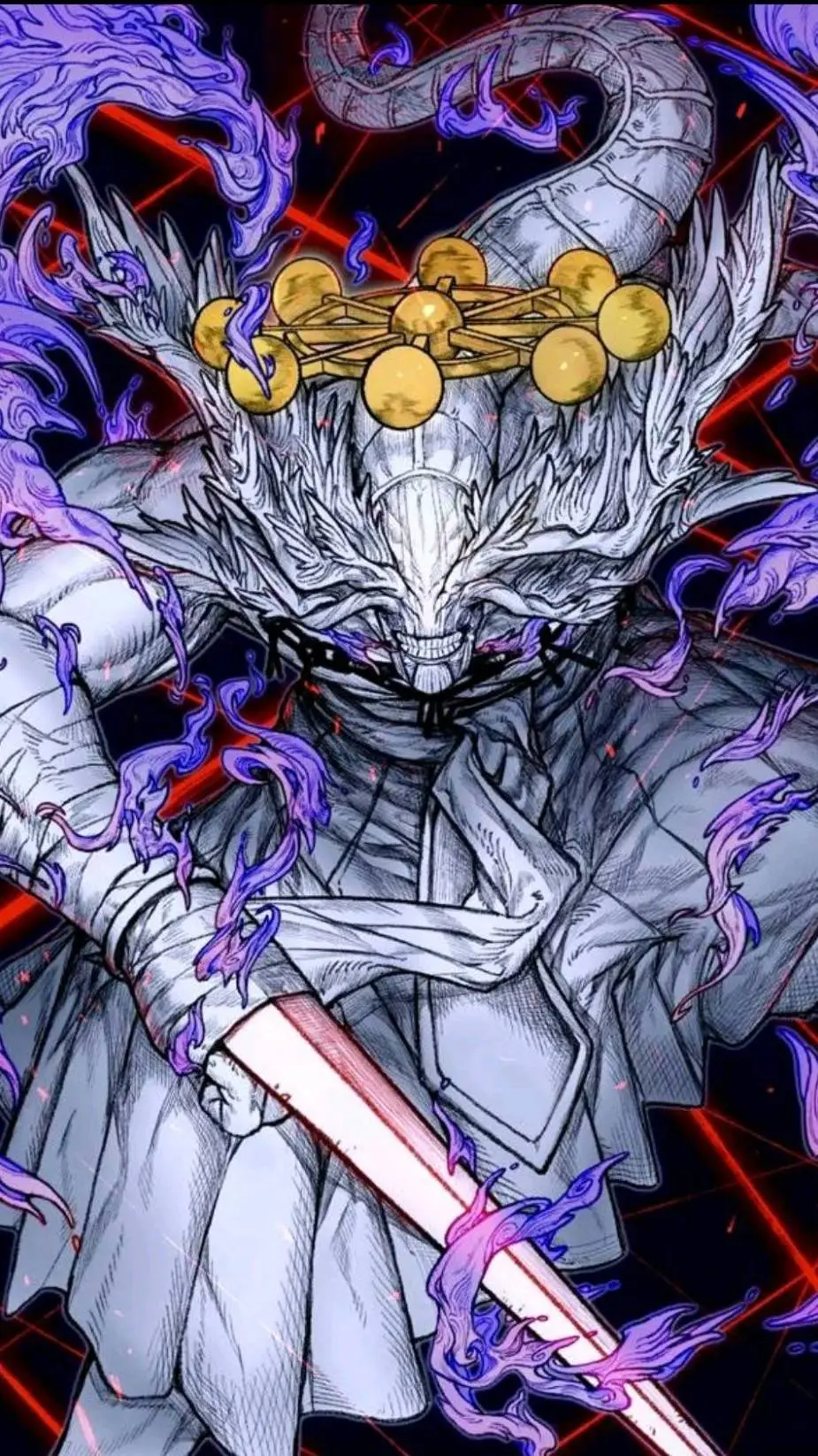 ai character: Mahoraga background