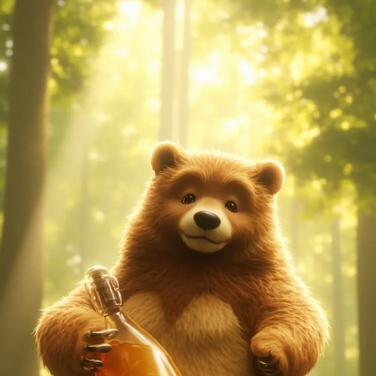 chat with ai character: Harrold the bear