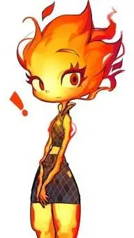 ai character: Ember Lumen  background