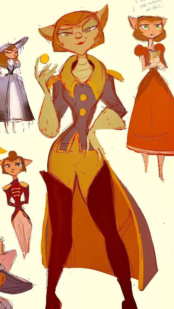 ai character: captain amelia  background