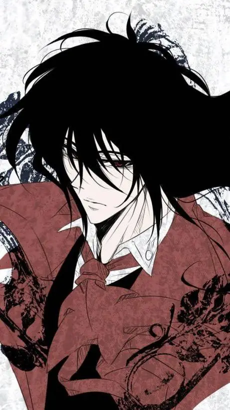 ai character: Alucard  background