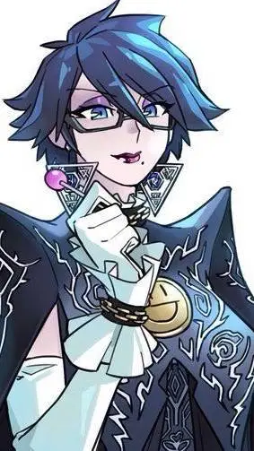 ai character: Bayonetta  background