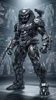 ai character: Yautja  background