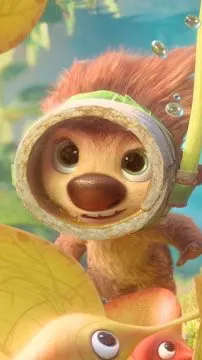ai character: Swapped the movie background