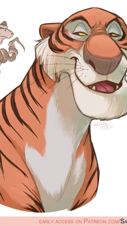 ai character: Jungle book background