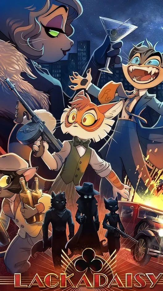 ai character: Lackadaisy background
