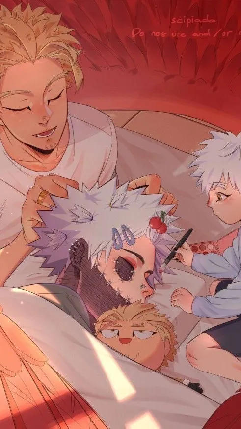 ai character: Dabi x hawks background