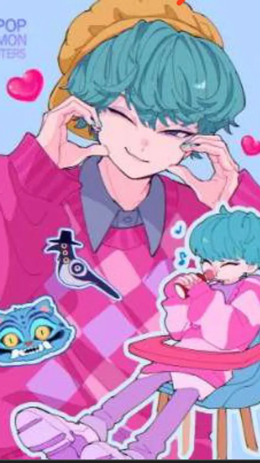 ai character: baby saja background