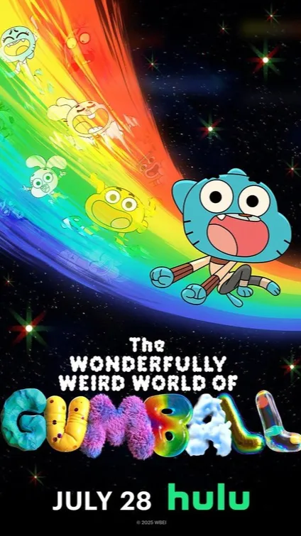 ai character: Gumball y darwin background