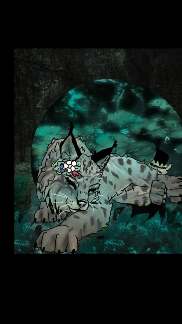 ai character: THORNFANG(my oc) background