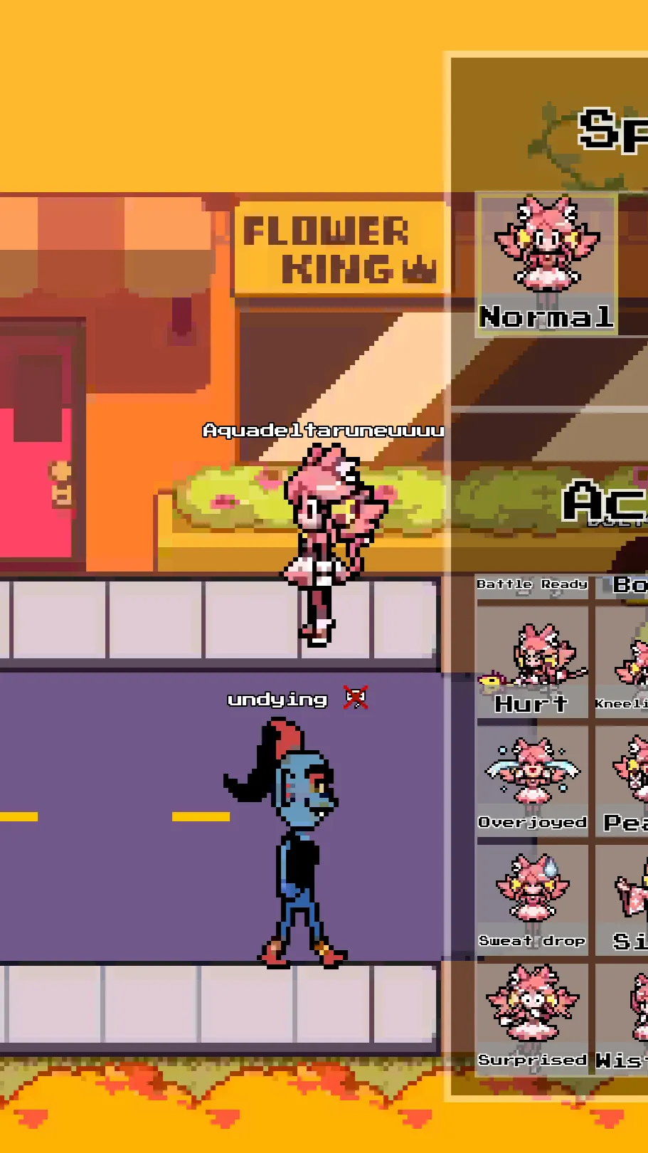 ai character: Berdly background