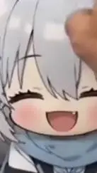 ai character: Shiroko Chibi 2 background