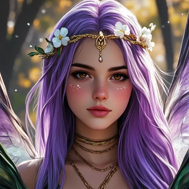 chat with ai character: Lyria