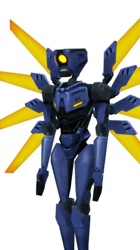 ai character: V1 background