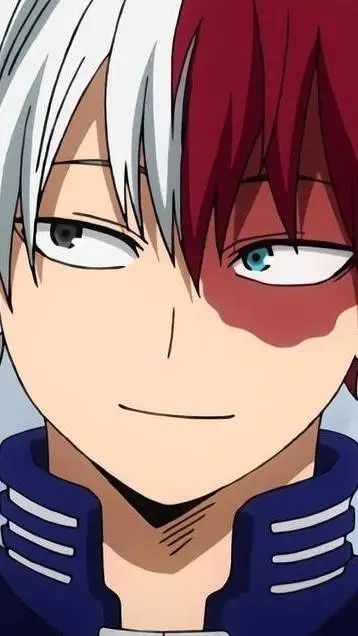 ai character: shoto todoroki  background
