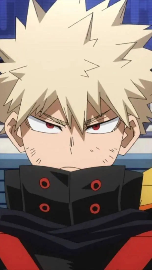 ai character: Bakugou Katsuki background