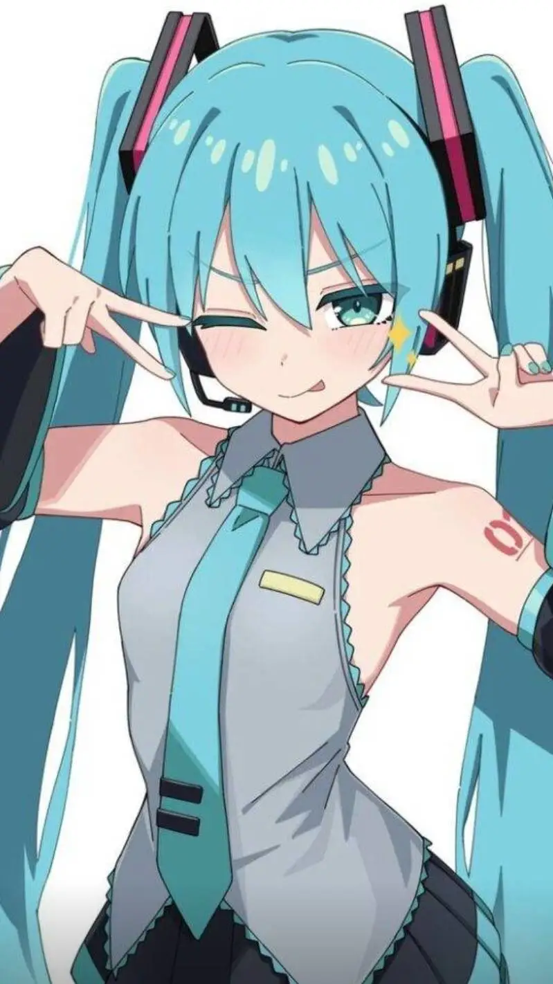 ai character: Miku  background