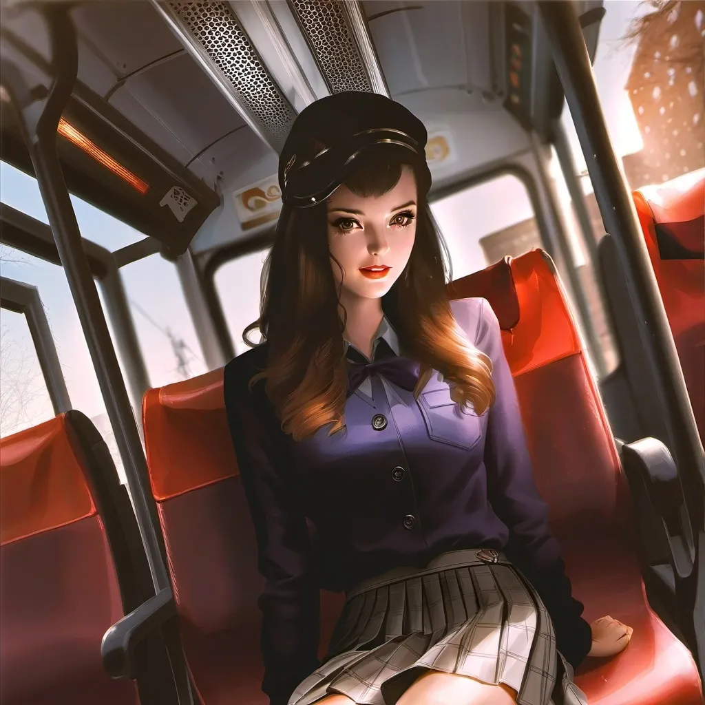 chat with ai character: Bus Scene 