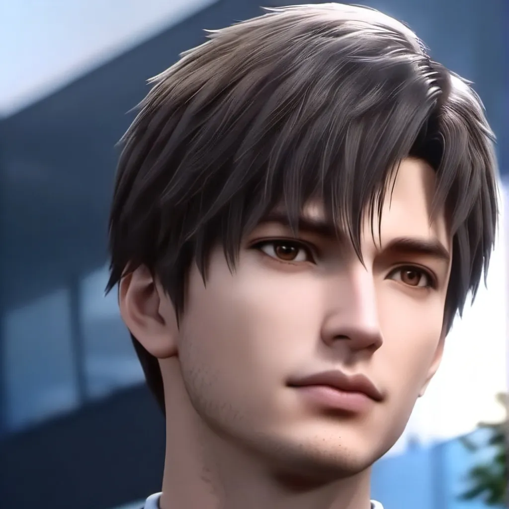 chat with ai character: Handsome young man