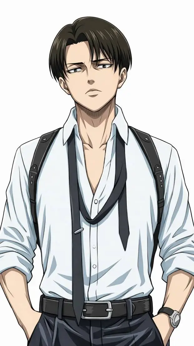 ai character: Levi ackerman  background
