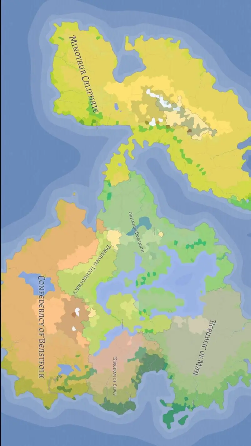 ai character: Realm War I background