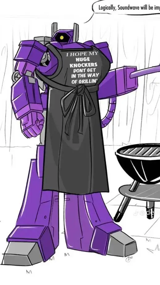 ai character: Shockwave :333 background