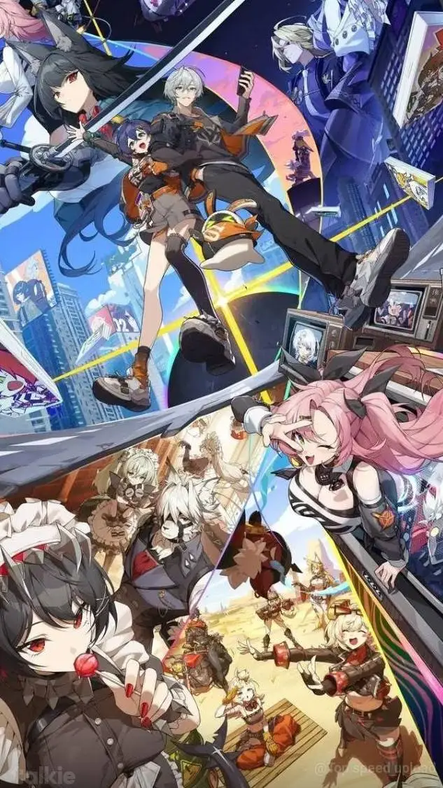 ai character: ZZZ 2026!! background