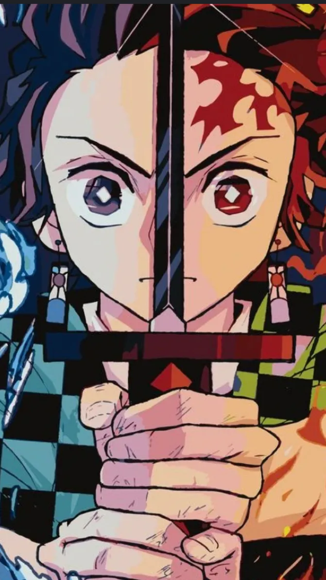 ai character: Tanjiro background