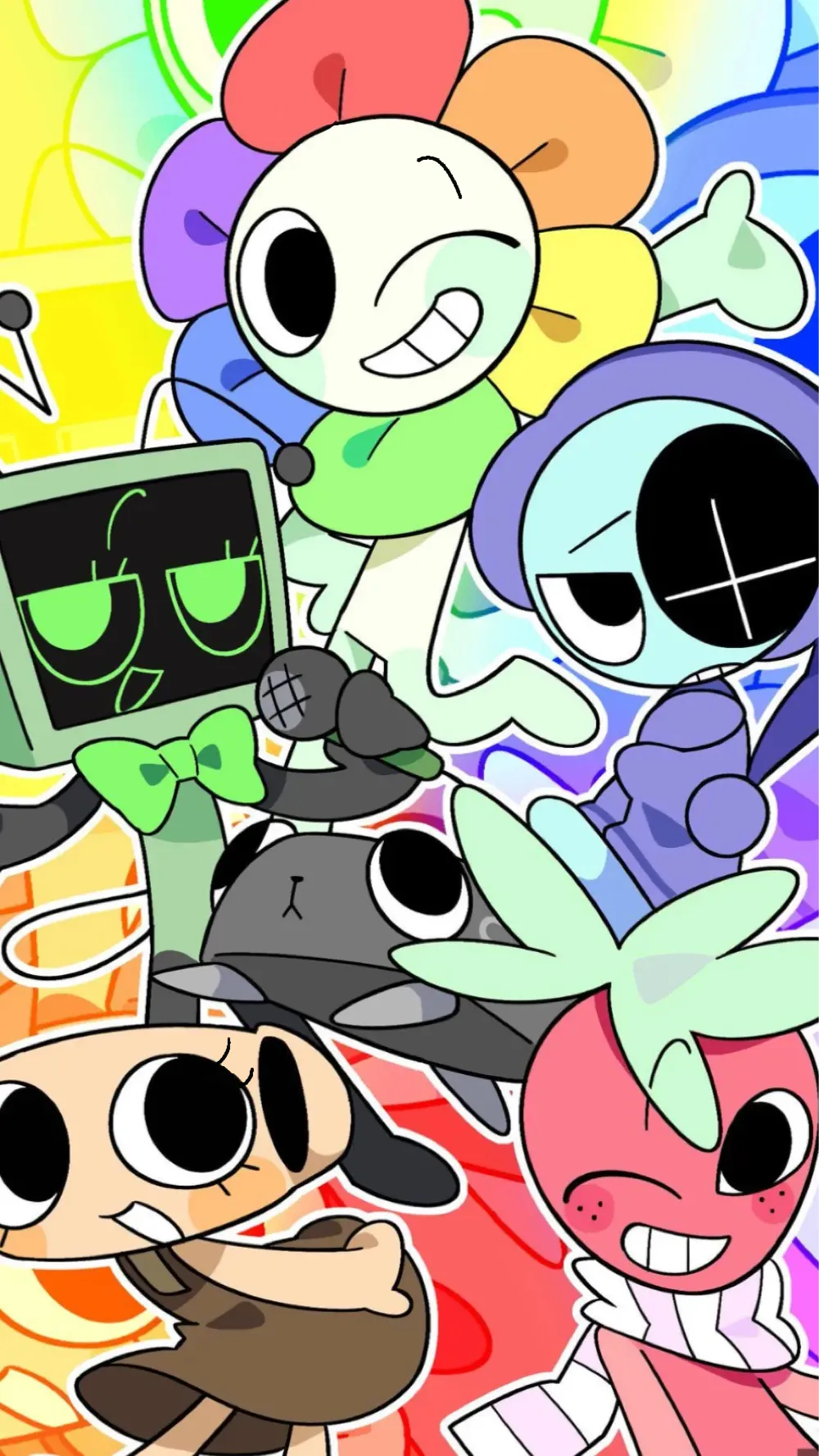 ai character: DW Family !!  background