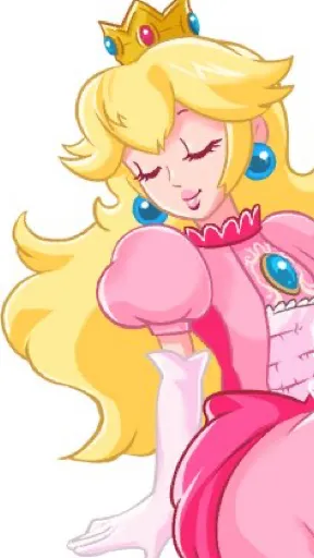 ai character: Princess Peach !! background