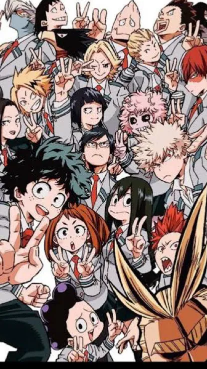 ai character: MHA middlescl AU background