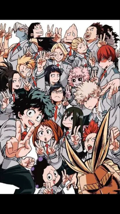 ai character: Mha x Ddlc background