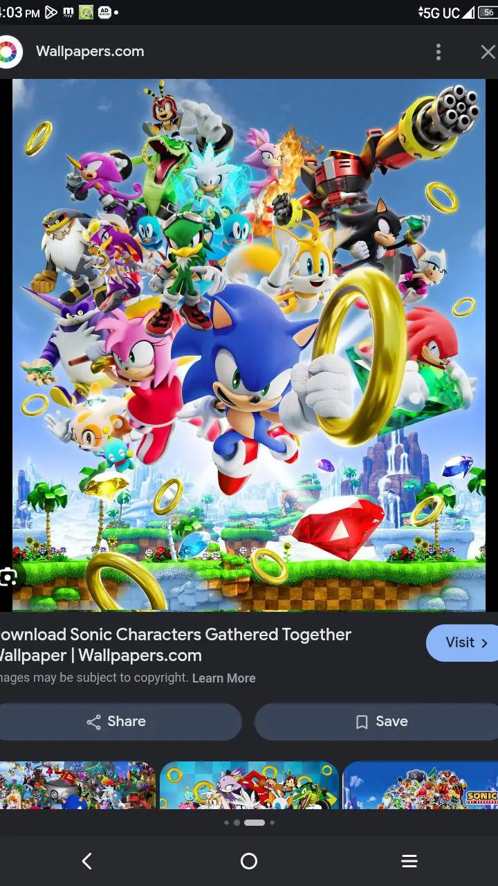 ai character: sonic crew background